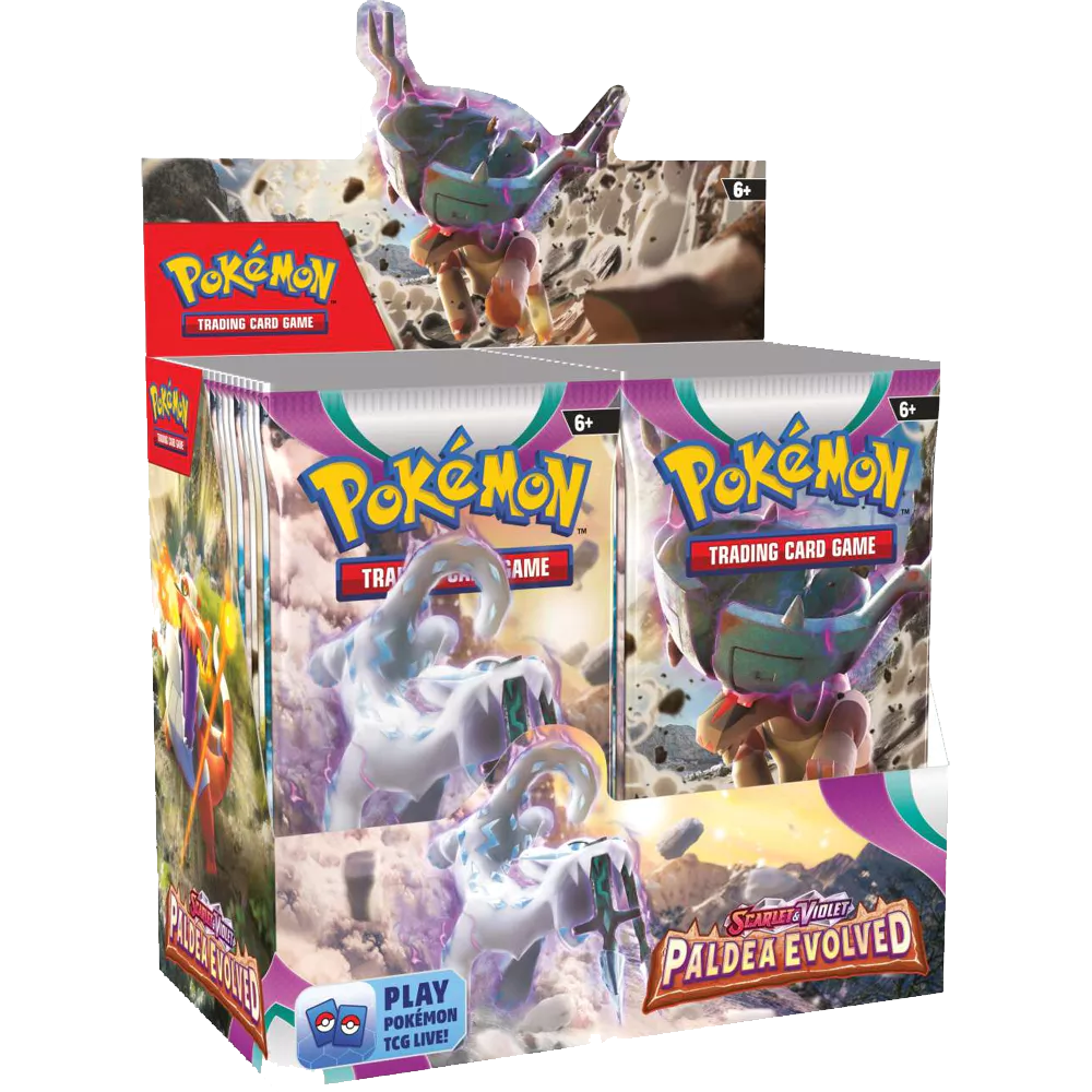 pokemon Paldea Evolved Boosterbox