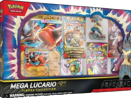 Pokemon Mega Lucario ex Figure Collection Box