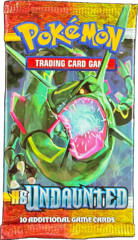 pokemon HGSS Undaunted Booster pack