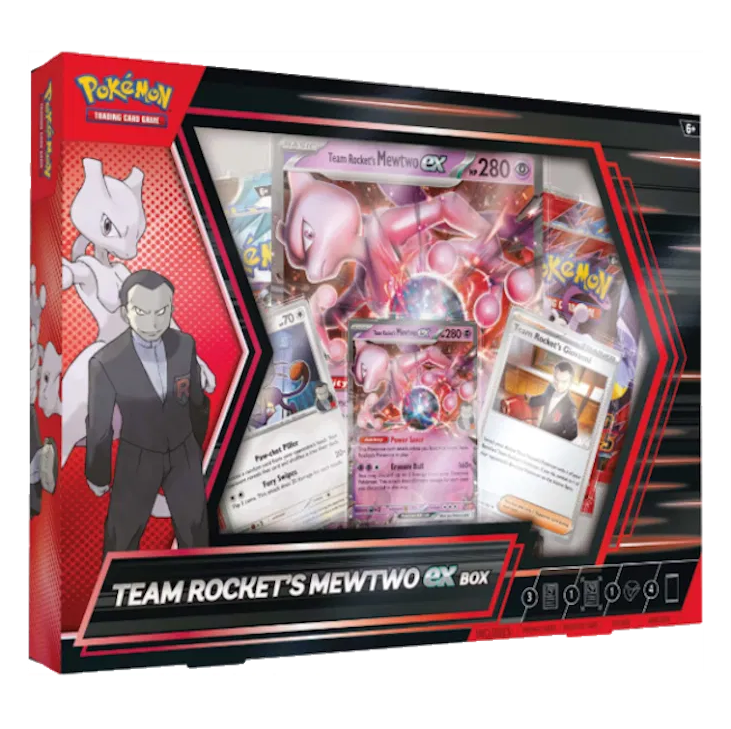 Team Rocket’s Mewtwo EX Box