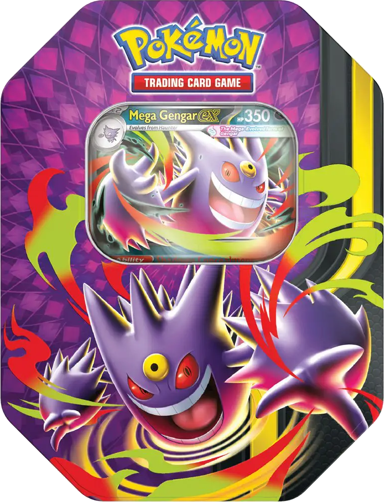 Mega Gengar Moonlit EX Tin