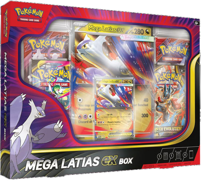 Pokemon Mega Latias Ex Box