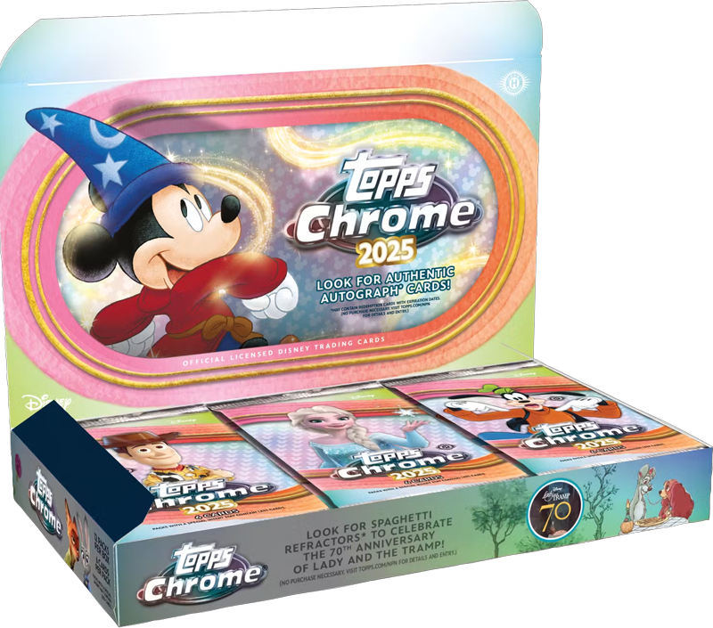 Topps Disney Chrome® 2025 – Hobby Box