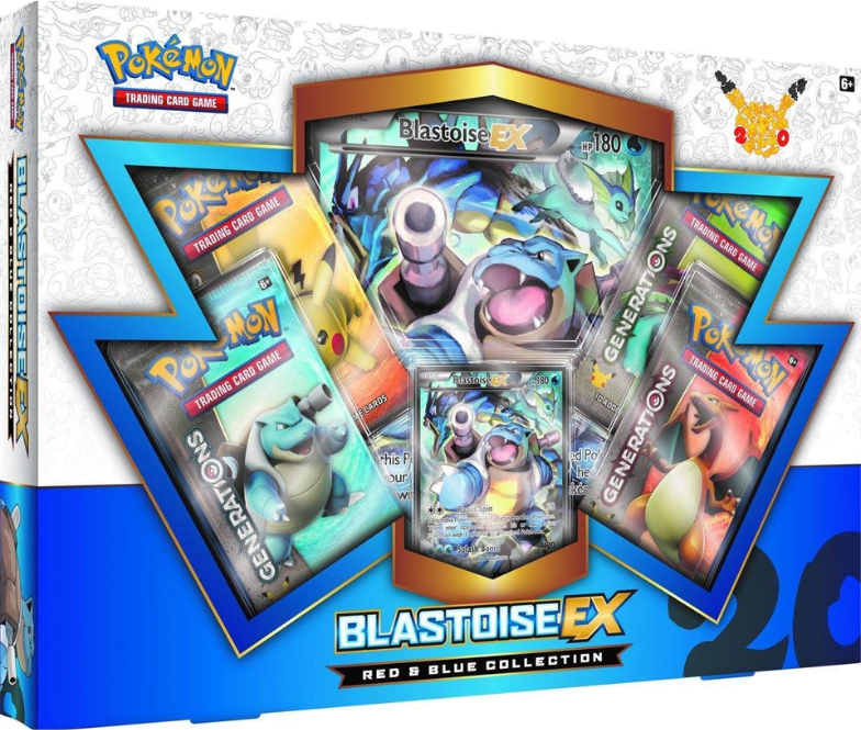 Pokémon Generations Red & Blue Blastoise EX Collection Box