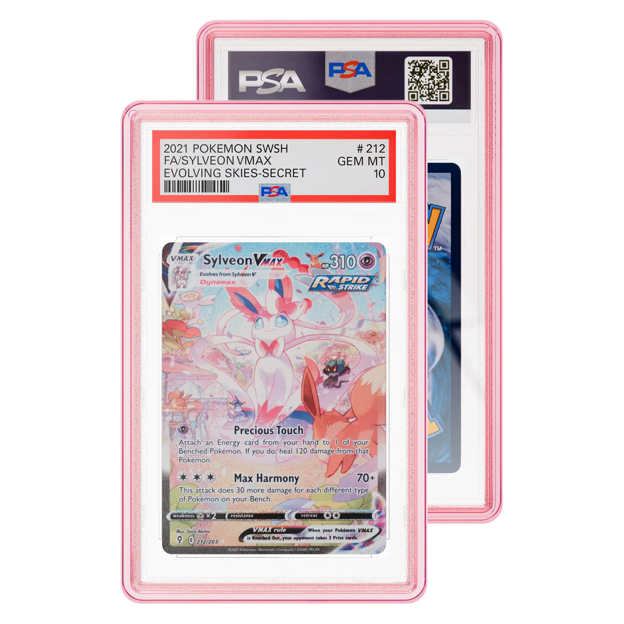 GradedGuard PSA Card Case – Rosé Quartz (Jewel)