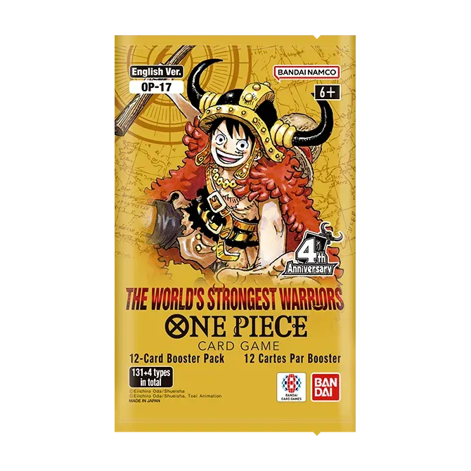 One Piece The World's Strongest Warriors OP17 Booster